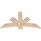 Ekena Millwork Alberta Smooth Timber Gable Bracket, Douglas Fir, 48"W x 30"H x 1 1/2"D x 5 1/2"F, 15/12 Pitch GBW048X30X0206ALB00SDF - alternate 4